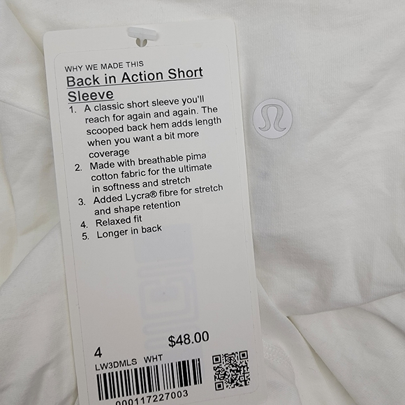 Lululemon Back In Action Short Sleeve - Picture 4 of 6